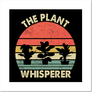 Plant Whisperer Funny Hobby Gardening Posters and Art